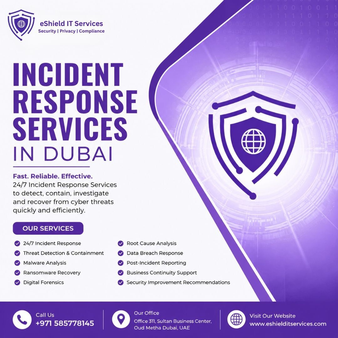 Dubai, Legal, Incident Response Services In Dubai | 24/7 Cyber Security Support