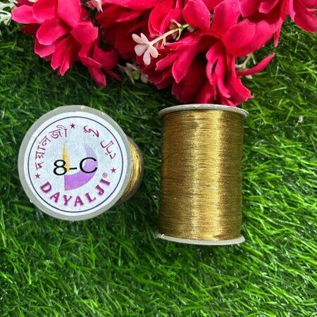 Madurai, Jewelry, INR 30,  Premium Gold Zari Thread | Aari Work Materials & Embroidery Supplies | Ray Aari Shop