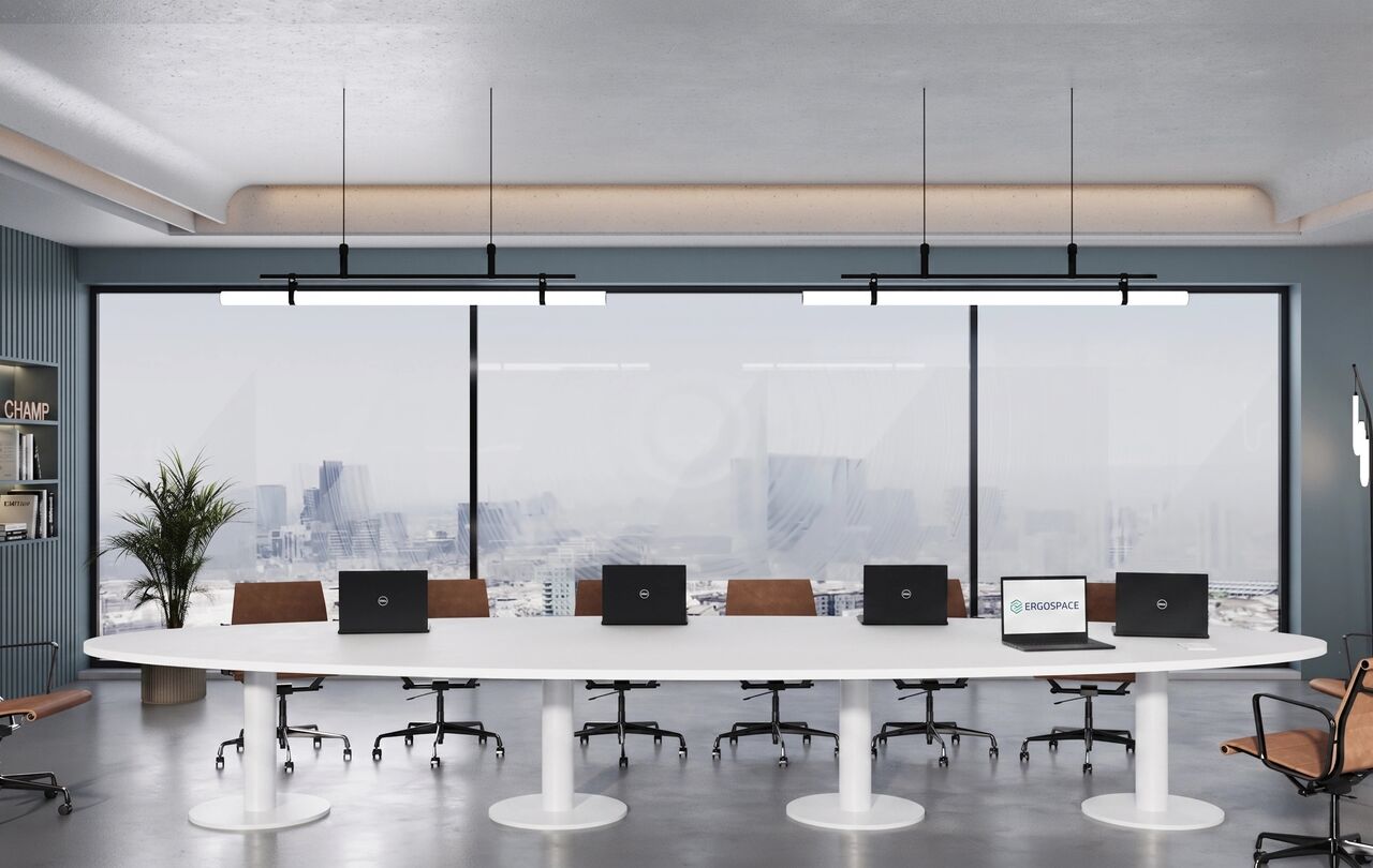 Dubai, Furniture, AED 10000,  Luxury Conference Table With Executive Chairs For Sale | Boardroom Furniture Dubai | Ergos