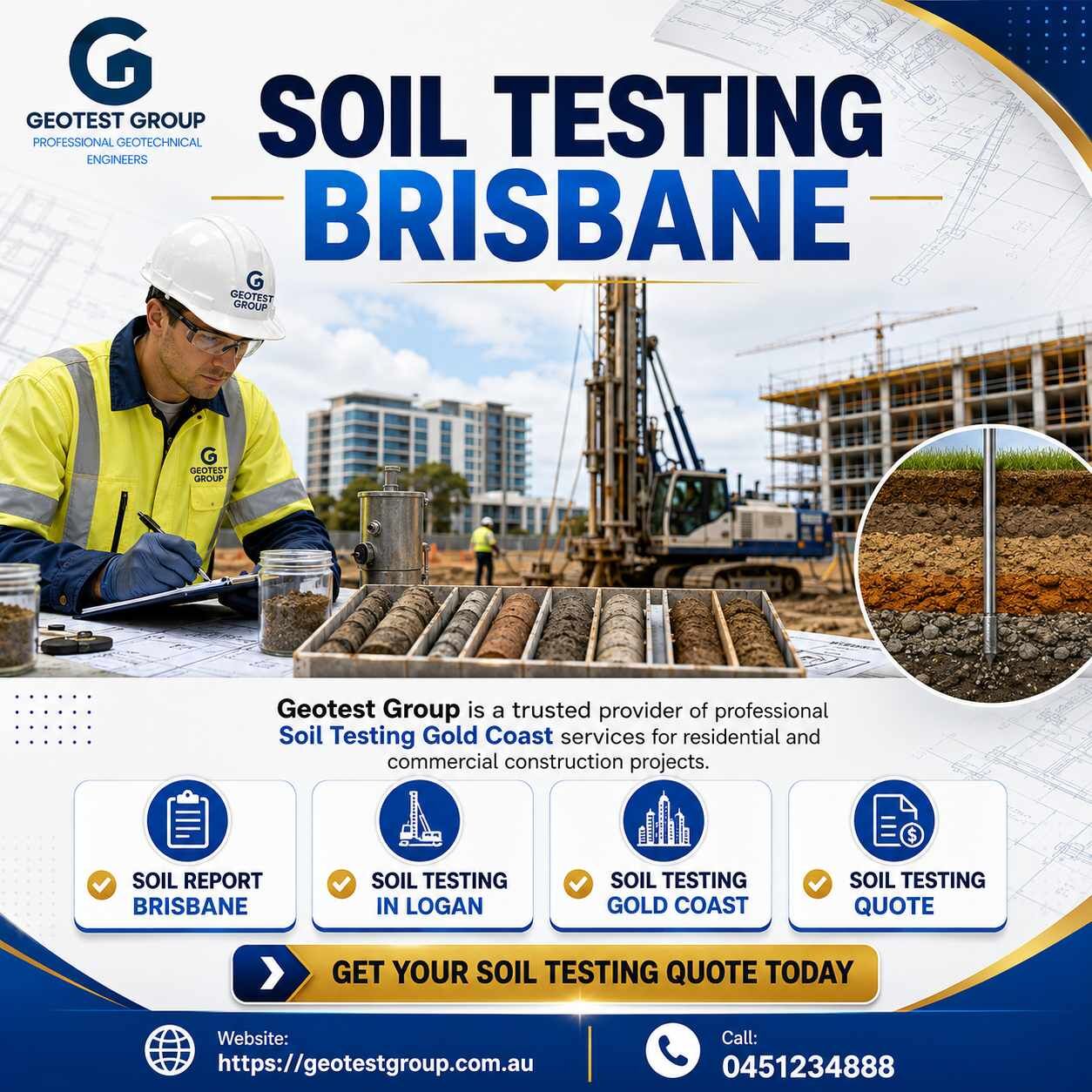 Brisbane, Business, Professional Soil Testing Brisbane | Fast Soil Testing Quote