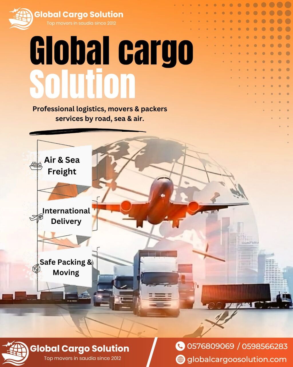Jeddah, Cargo, Offering Competitive Rates For Both Air & Sea Freight■ Depending On The Client♤0576809069