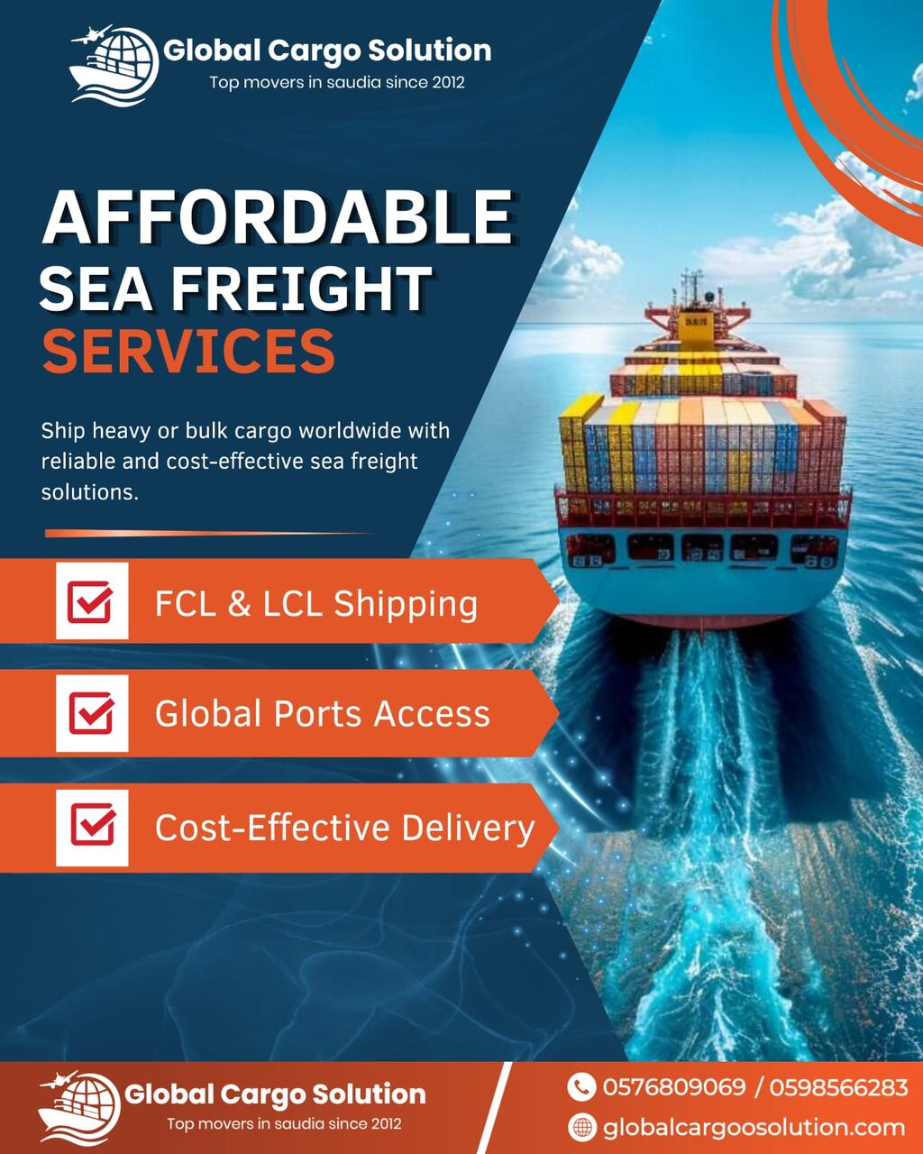 Jeddah, Logistics, Containers ( 20 & 40 Ft )■☆■ For Worldwide House Moving Packing Services ♤■ 0576809069