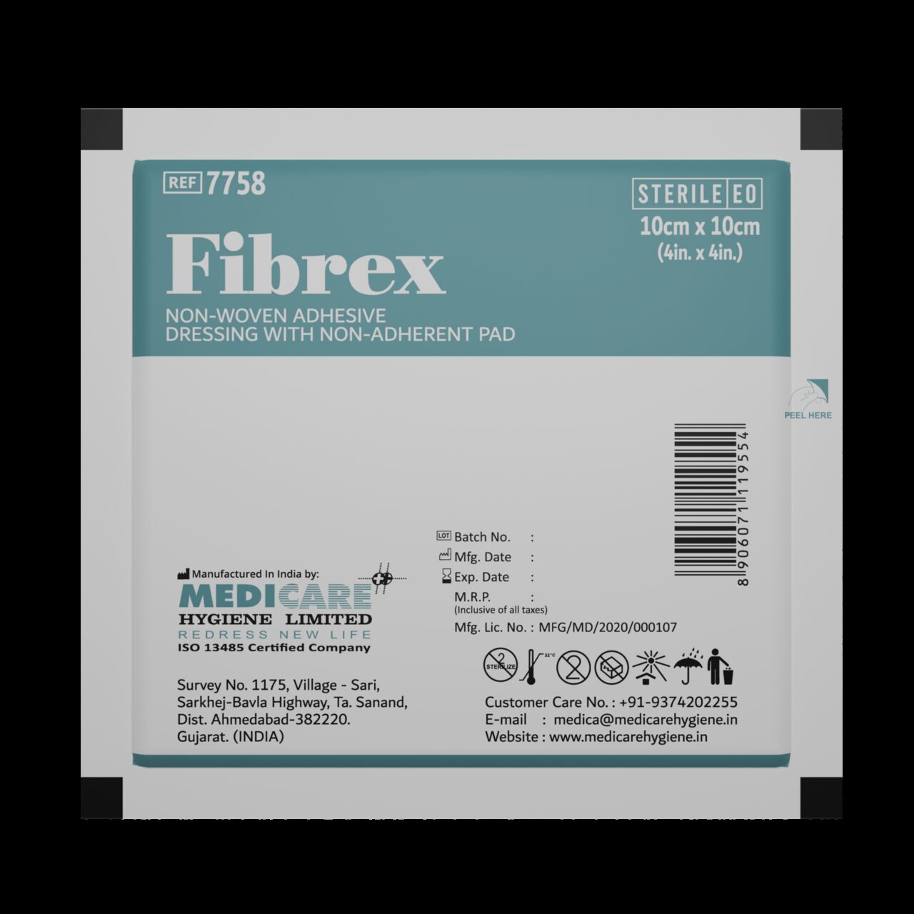 Warsaw, Wholesale Products, Fibrex Non-Woven Adhesive Wound Dressing &ndash; Manufacturer & Exporter