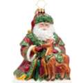 USD 116,  Shop Best Christopher Radko Santa Ornaments For Holiday Home Decor