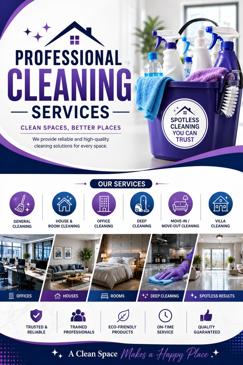 Jeddah, Cleaning, Professional Cleaning Service