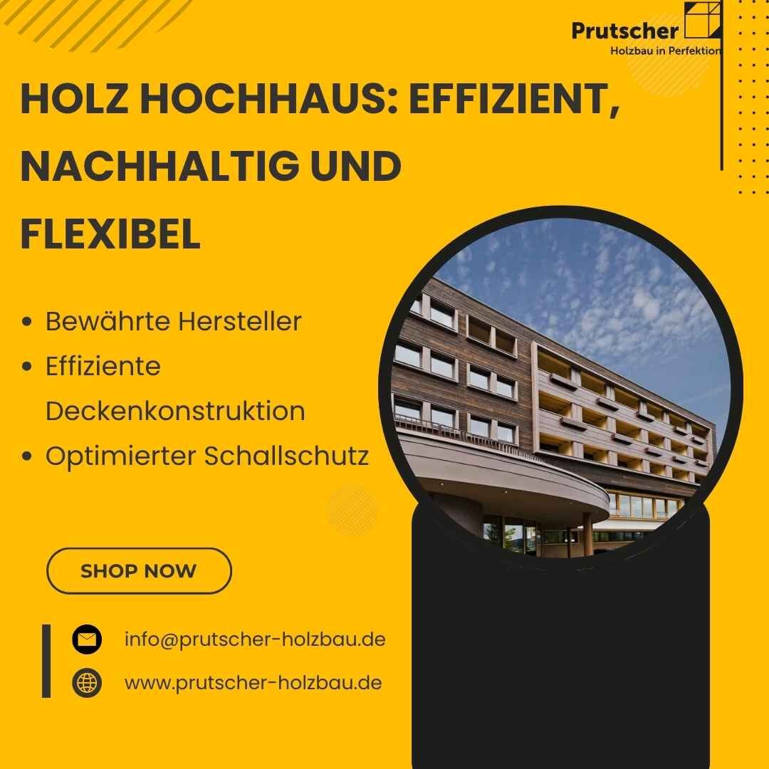 Berlin, Construction, Holz Hochhaus: Effizient, Nachhaltig Und Flexibel