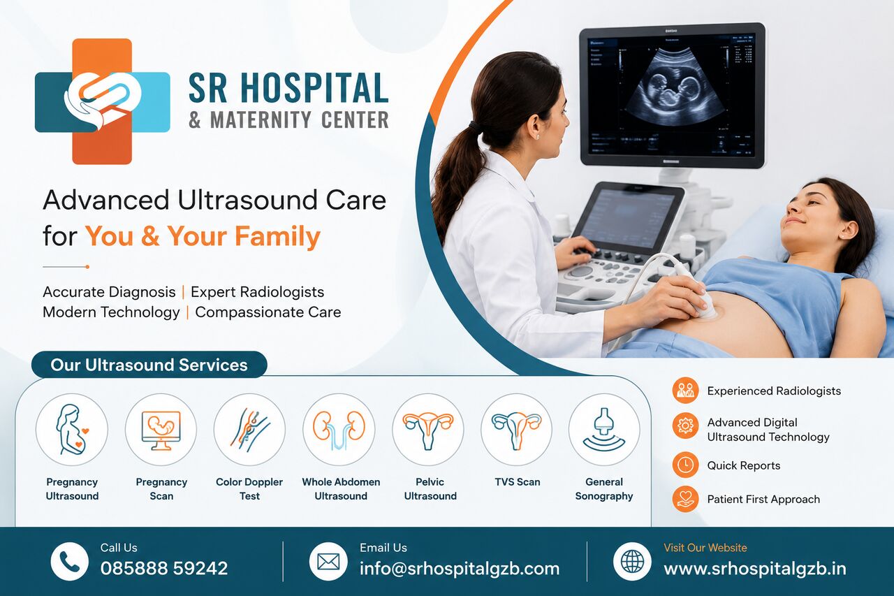 Ghaziabad, Medical, Best Ultrasound Centre In Ghaziabad &ndash; SR Hospital