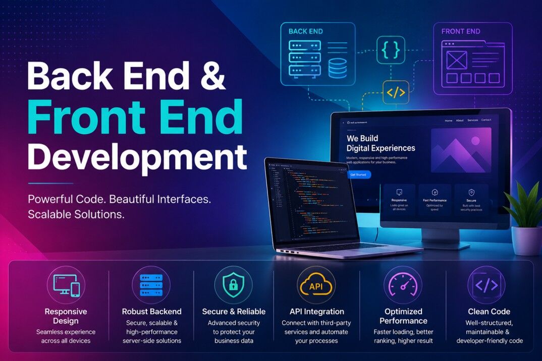 New Delhi, Business Partners, Back End & Front End Development- UpCodo Digital