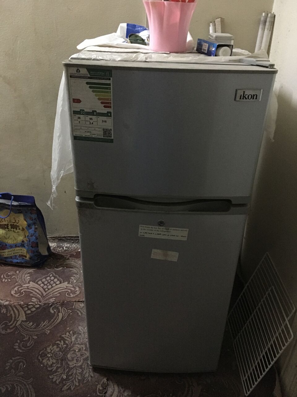 Riyadh, Appliances, SAR 350,  Refrigerator Double Door IKon Company