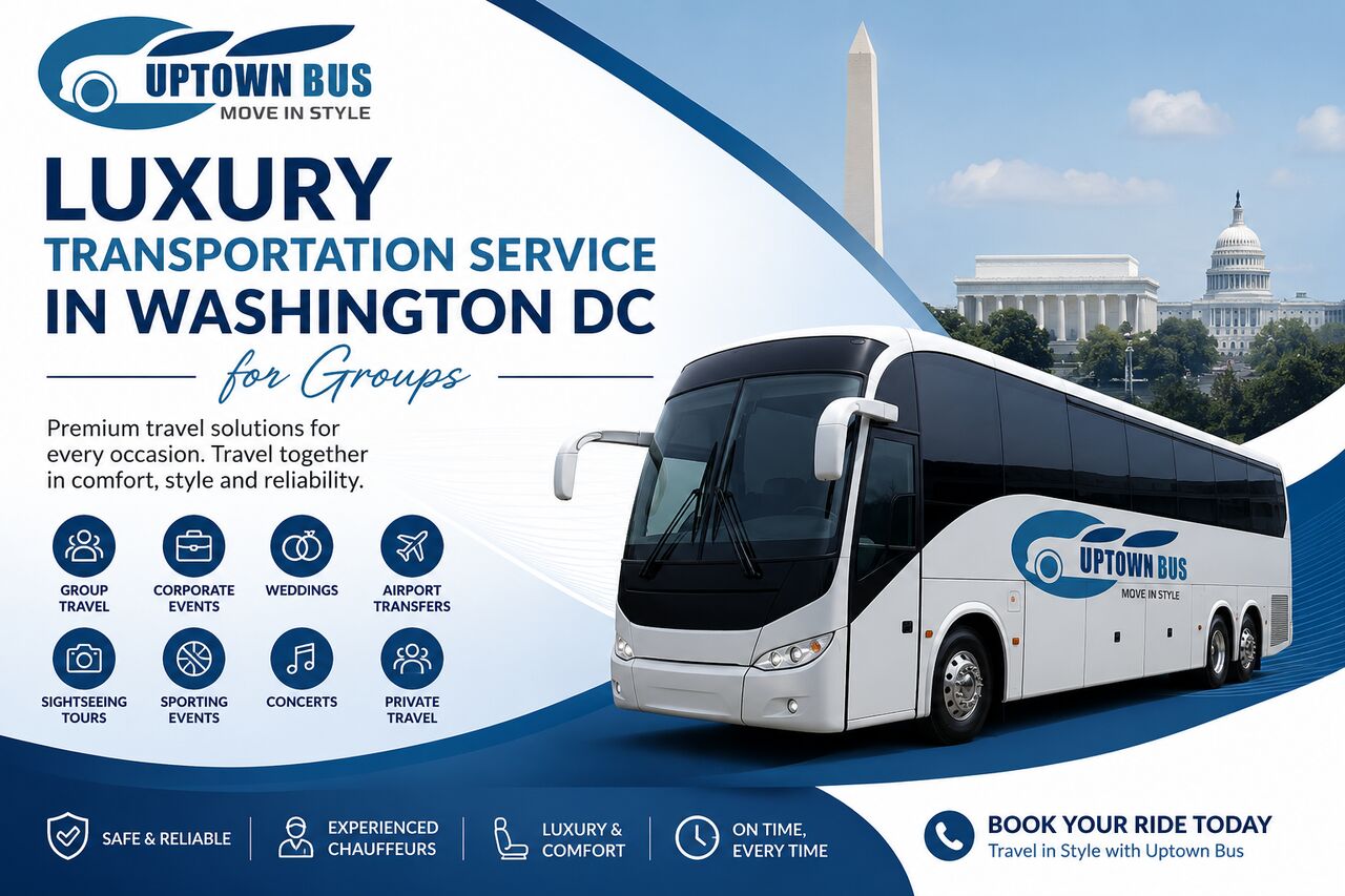 Washington DC, Travel, Luxury Transportation Service In Washington DC For Groups