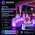 CAD 300, How Can Illuminated Furniture Transform A Wedding Reception In Toronto?