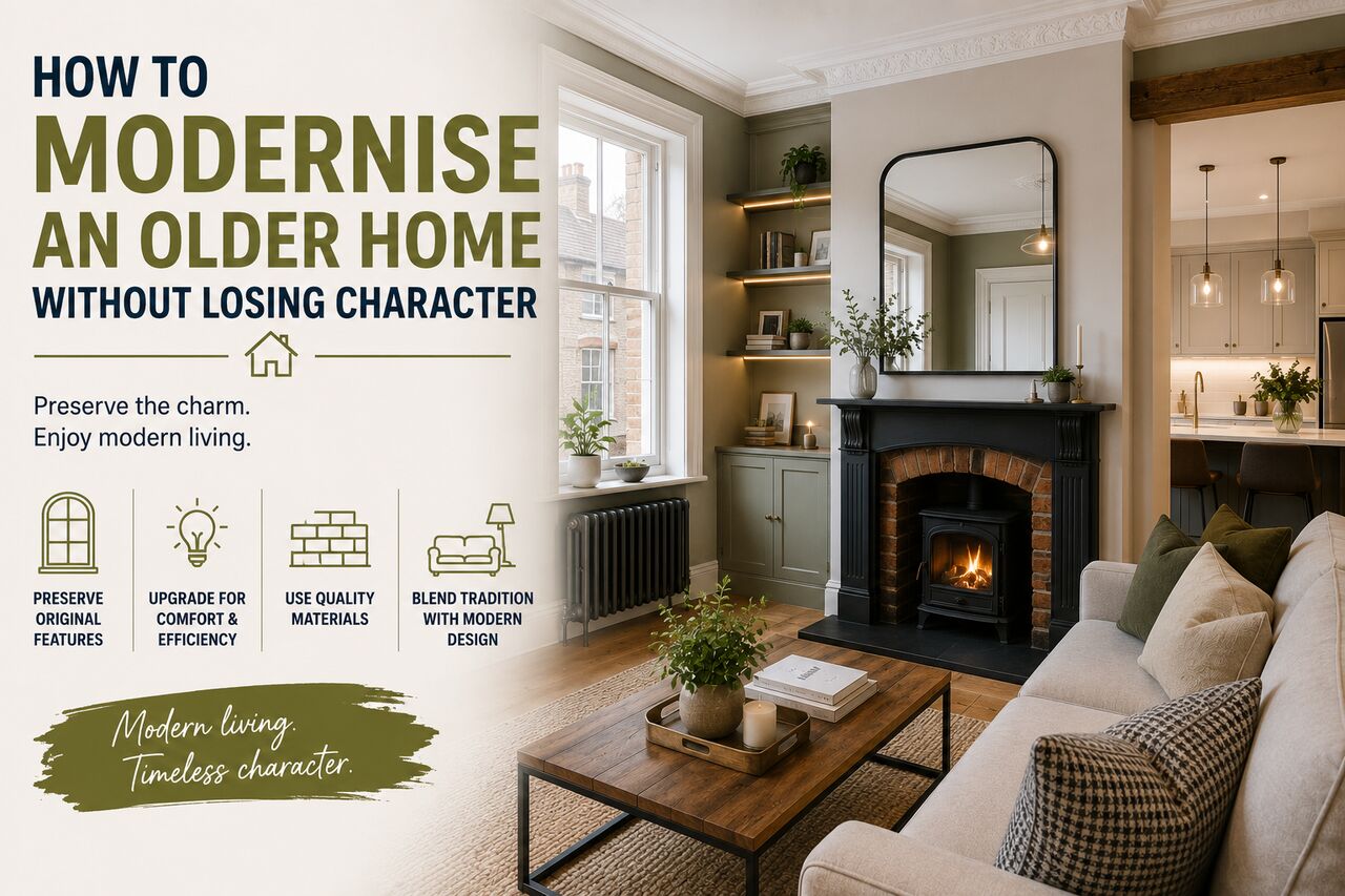 Birmingham, Real Estate, How To Modernise An Older Home Without Losing Character
