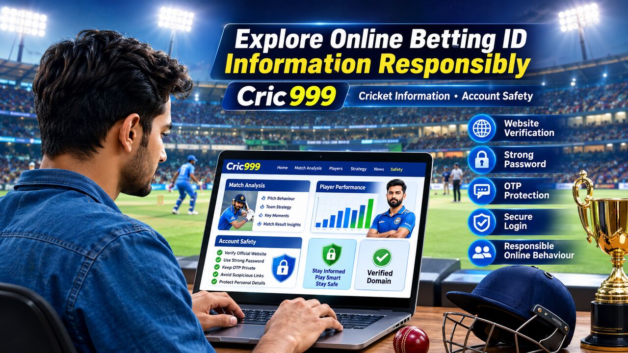 Mumbai, Business, Explore Online Betting ID Information Responsibly With Cric999