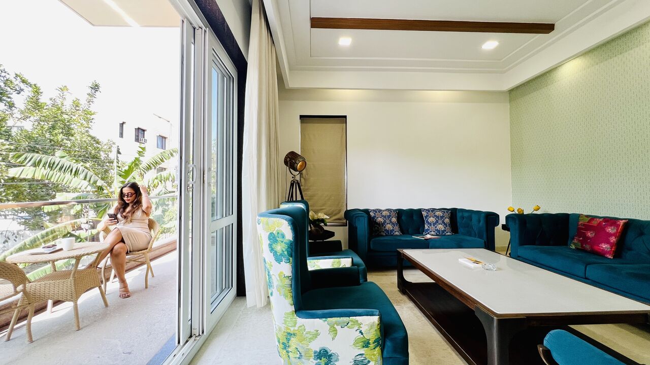 Gurgaon, Apartments, Flats, Houses & Villas, INR 15000/month,  Furnished,  1200 Sq. Meter,  Three Bedroom Apartment Luxury Sec 38