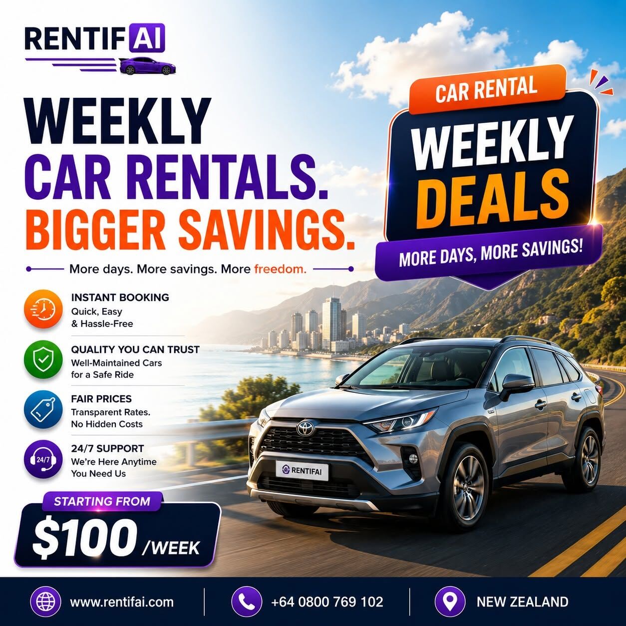 Auckland, Travel, Rentals Cars In Auckland
