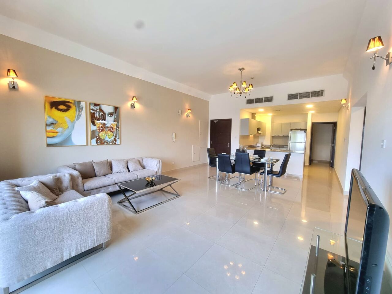 Amwaj Islands, Apartments, Flats, Houses & Villas, BHD 350/month,  Furnished,  2 BR,  110 Sq. Meter,  Lower Floor / Pet Friendly / Balcony / Laundry Room