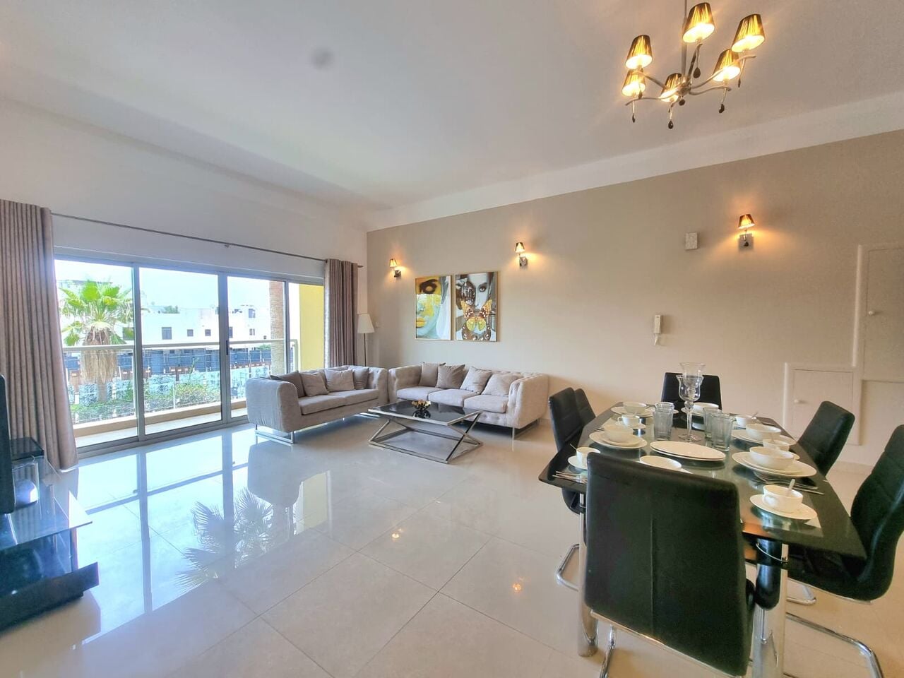 Amwaj Islands, Apartments, Flats, Houses & Villas, BHD 350/month,  Furnished,  2 BR,  110 Sq. Meter,  Lower Floor / Pet Friendly / Balcony / Laundry Room