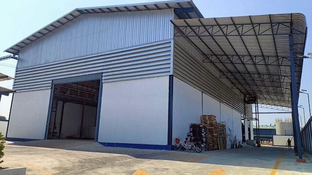 Bangkok, Real Estate For Sale, THB 25000000,  1 BR,  1800 Sq. Feet,  Factory For Sale, 900 Sq M, Opposite Tha Chin Industrial Estate, Samut Sakhon, Has
