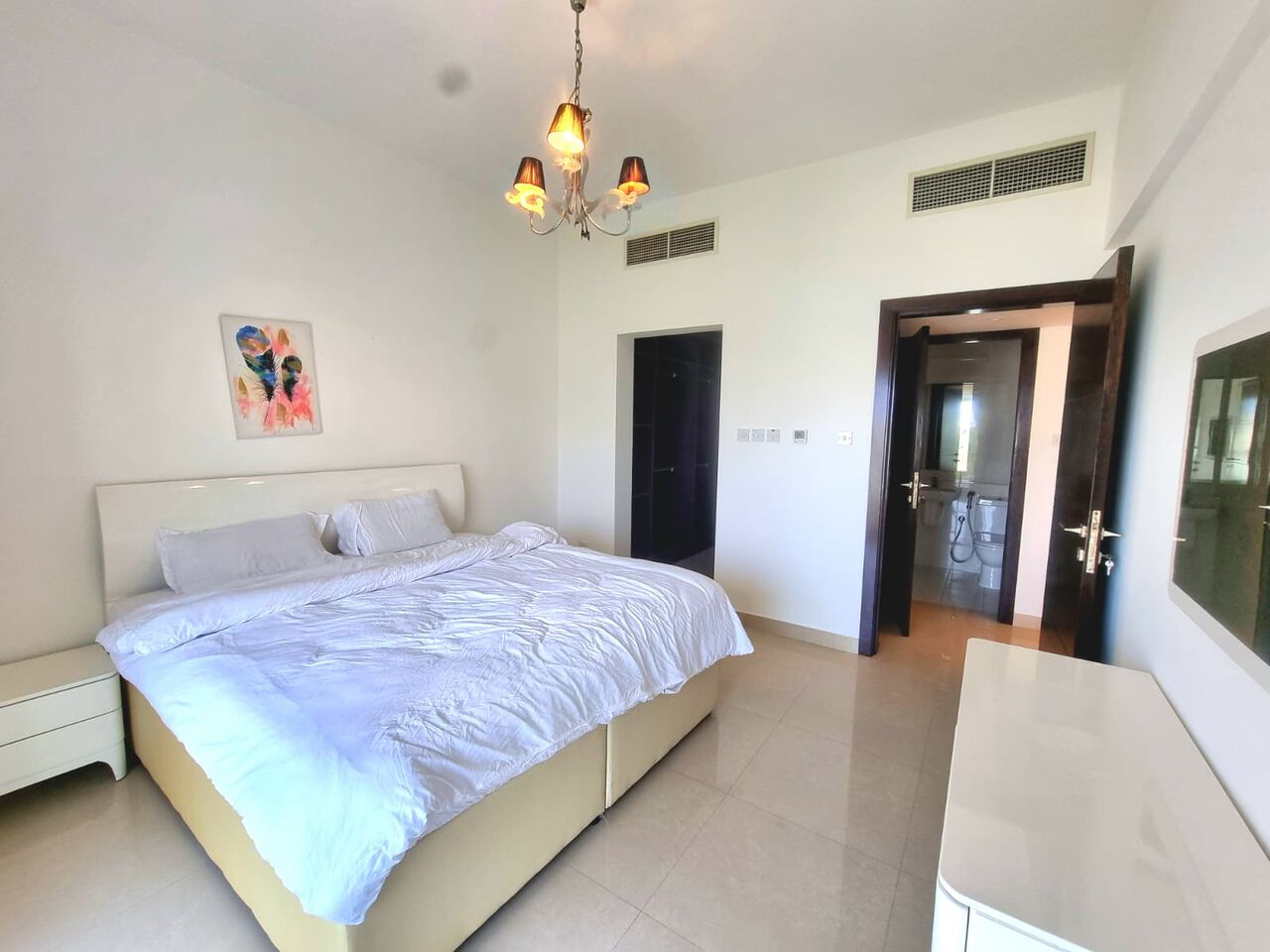 Amwaj Islands, Apartments, Flats, Houses & Villas, BHD 320/month,  Furnished,  1 BR,  70 Sq. Meter,  Elegant / Pet Friendly / 2 Balconies For Rent Amwaj Island