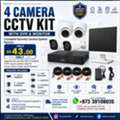 BHD 43,  UNV 4 Camera CCTV Security Kit &ndash; Complete Package | Only BD 43.00