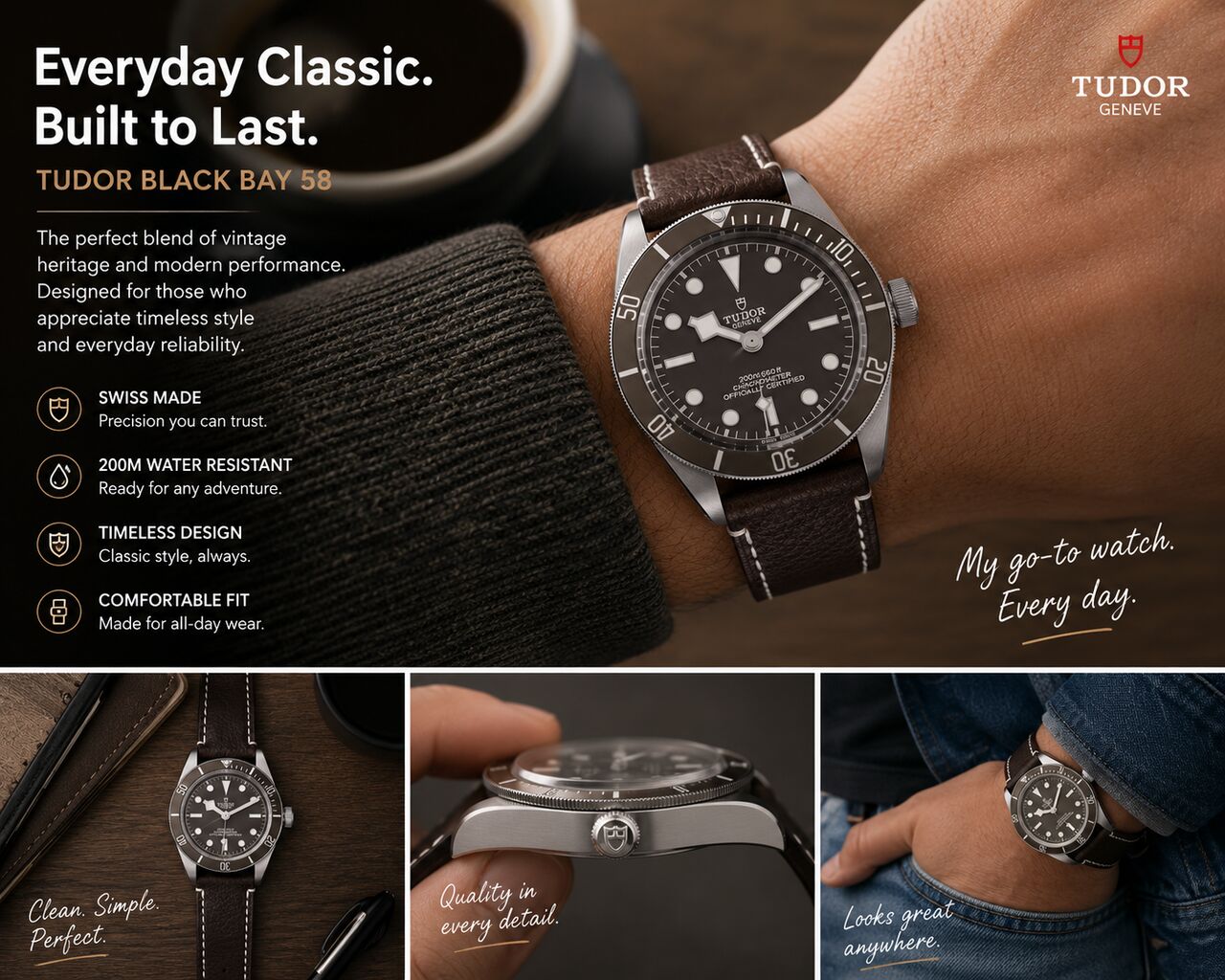 New Delhi, Watches, INR 492100,  Everything You Should Know About The Tudor BLACK BAY 58 Before You Buy