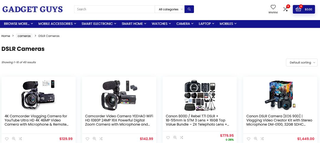 Edmonton, Photo & Video, CAD 129,  Buy DSLR Cameras Online CA &ndash; Capture Every Frame With Confidence