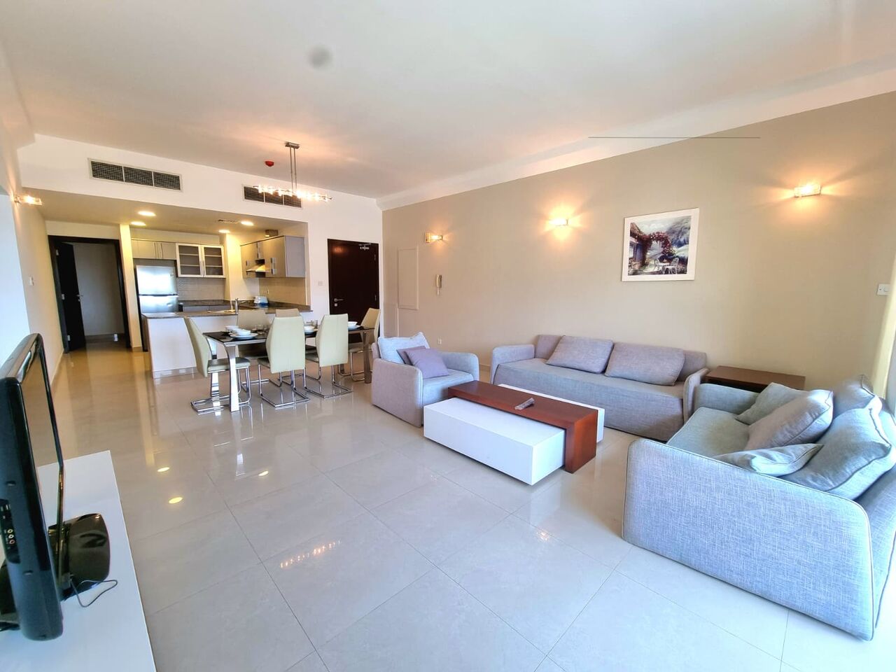 Amwaj Islands, Apartments, Flats, Houses & Villas, BHD 370/month,  Furnished,  2 BR,  110 Sq. Meter,  Delightful / Lower Floor / Pet Friendly / Balcony / Laundry Room