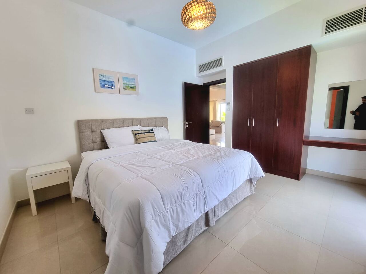 Amwaj Islands, Apartments, Flats, Houses & Villas, BHD 370/month,  Furnished,  2 BR,  110 Sq. Meter,  Delightful / Lower Floor / Pet Friendly / Balcony / Laundry Room