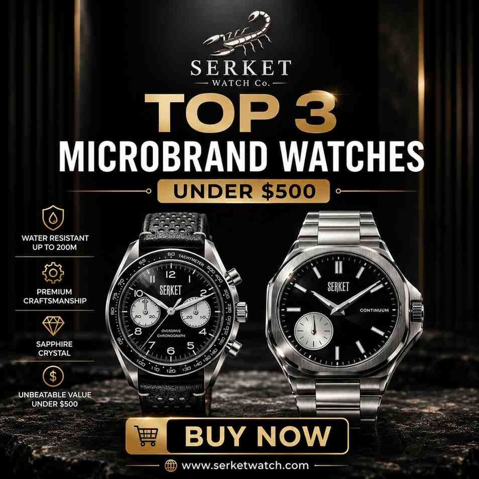 New York, Appliances, USD 499,  Top 3 Microbrand Watches Under $500