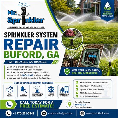 New York, Business, Sprinkler System Repair Buford, GA
