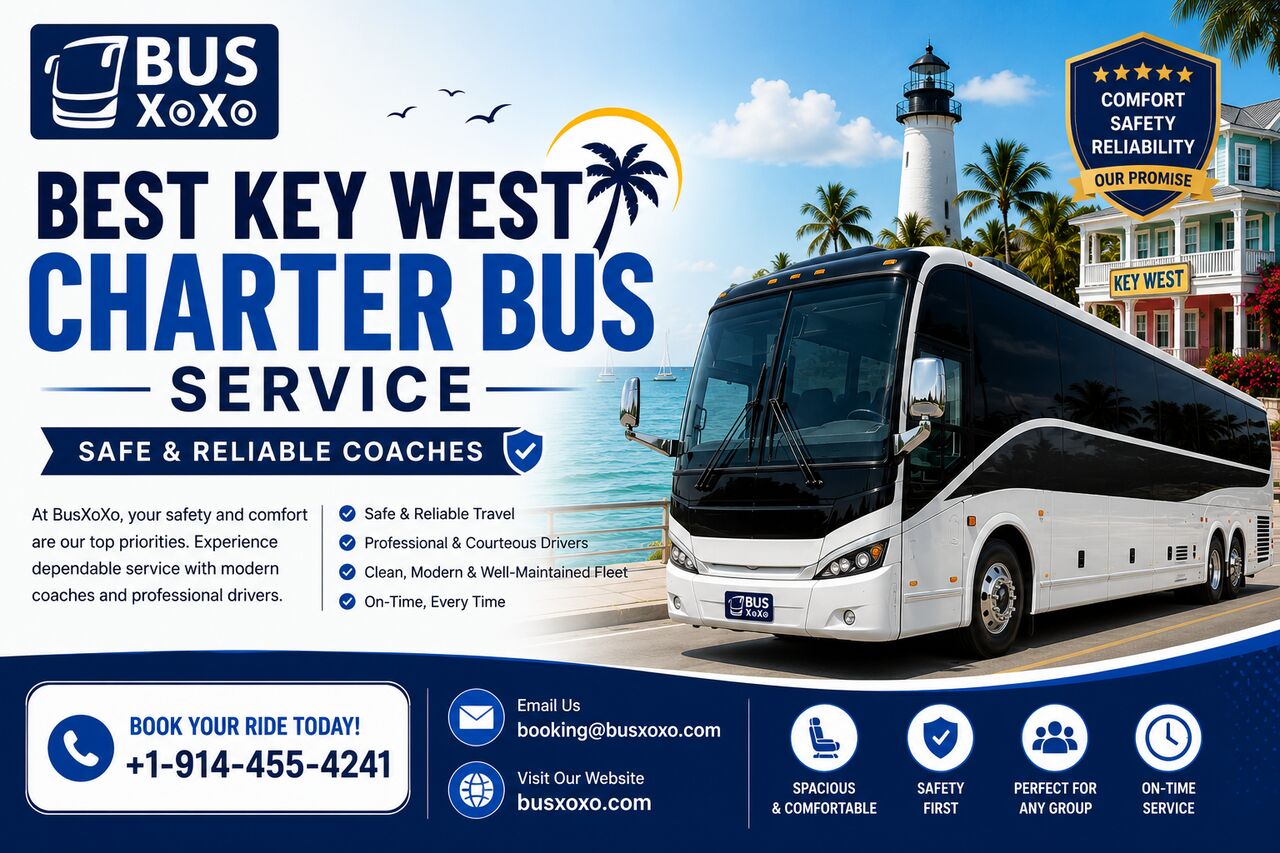 New York, Travel, Best Key West Charter Bus Service | Safe & Reliable Coaches
