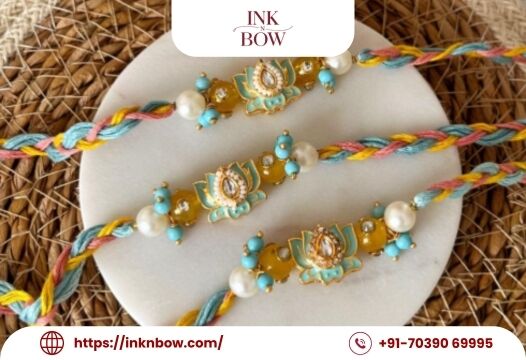 Mumbai, Collectibles, INR 1,  Shop Inknbow Personalized Evil Eye Rakhi For Joyful Rakhi Celebrations
