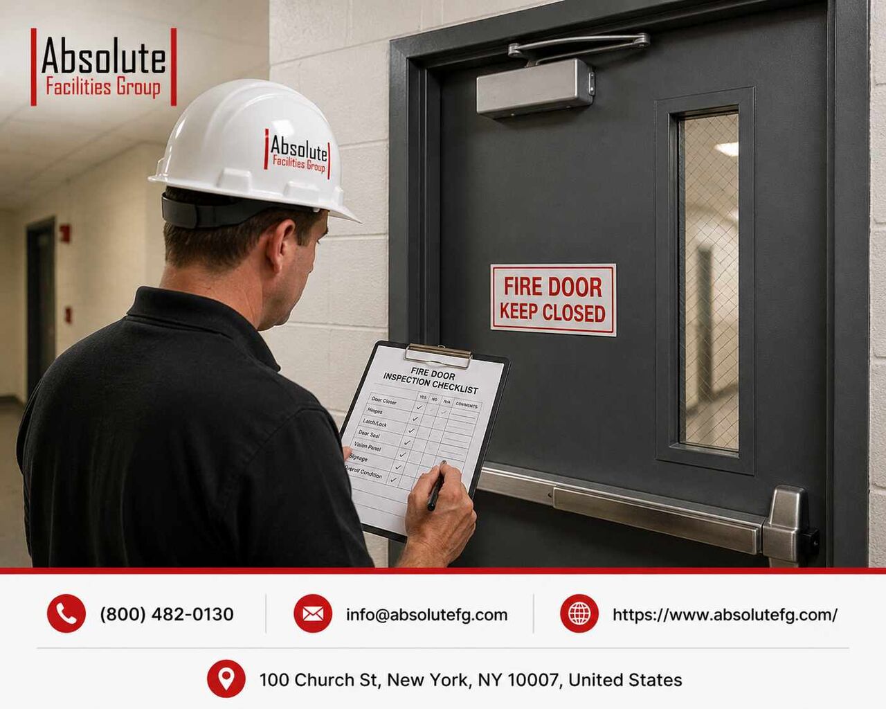 New York, Construction, Schedule NFPA Fire Door Inspection In New York Today