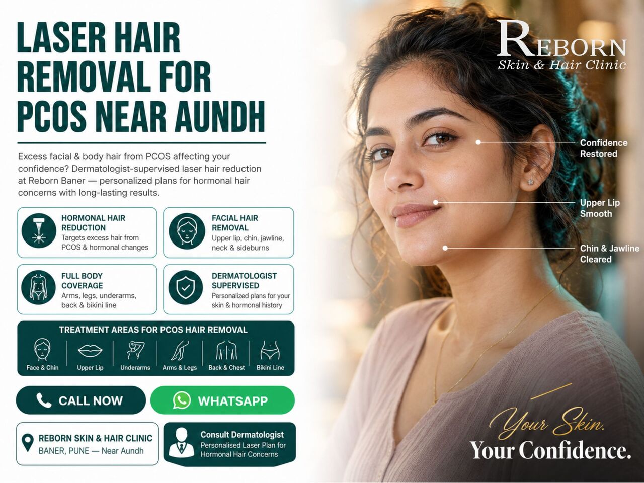 Pune, Health, Looking For Laser Hair Removal For PCOS Near Aundh?