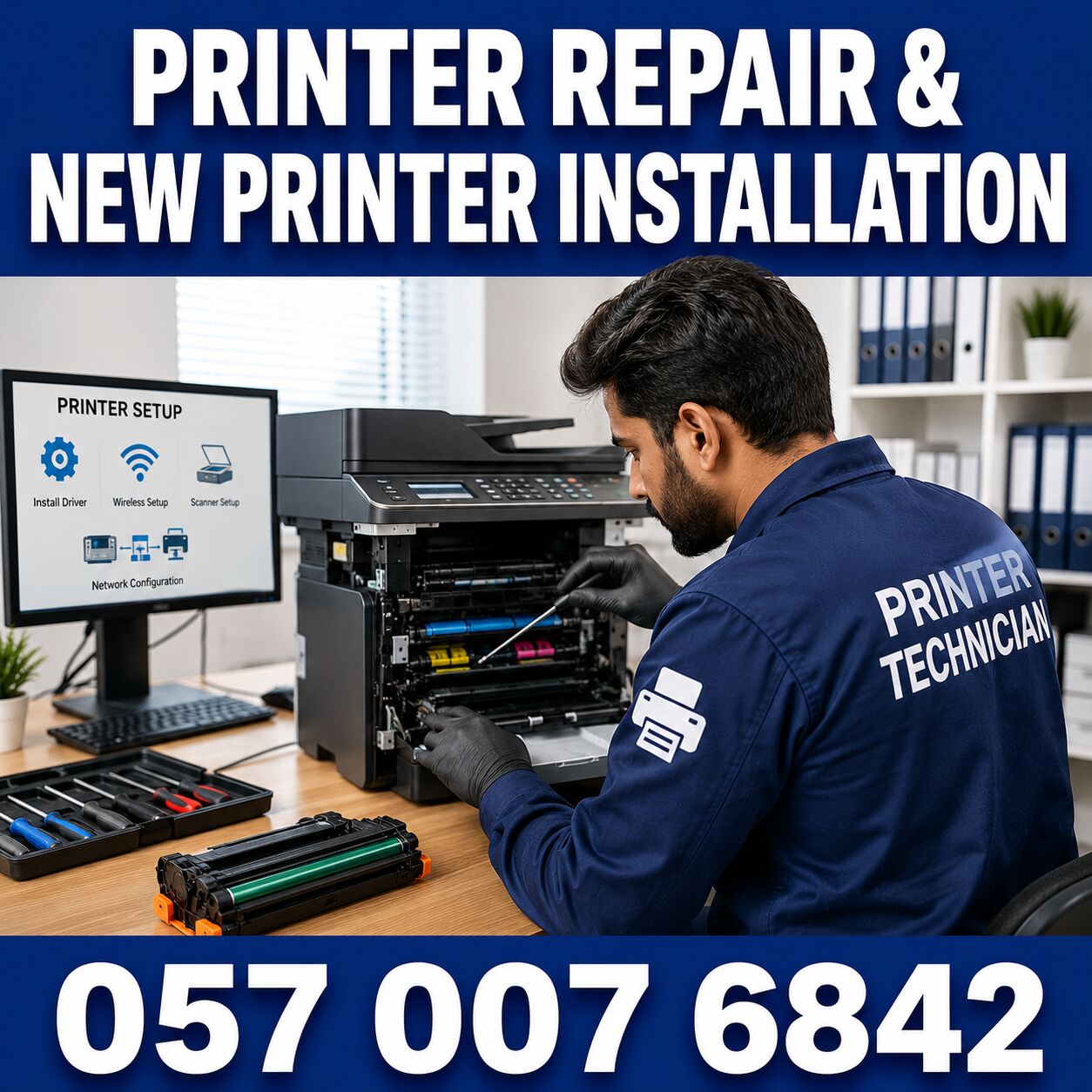 Al Sharq, Printing, ✅✅✅ PRINTER REPAIR & NEW PRINTER INSTALLATION – DAMMAM ✅ 057 007 6842 ✅✅✅