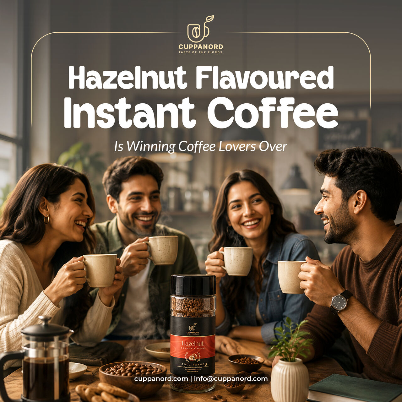 Noida, Business, Hazelnut Flavoured Instant Coffee: Why Is Cuppanord