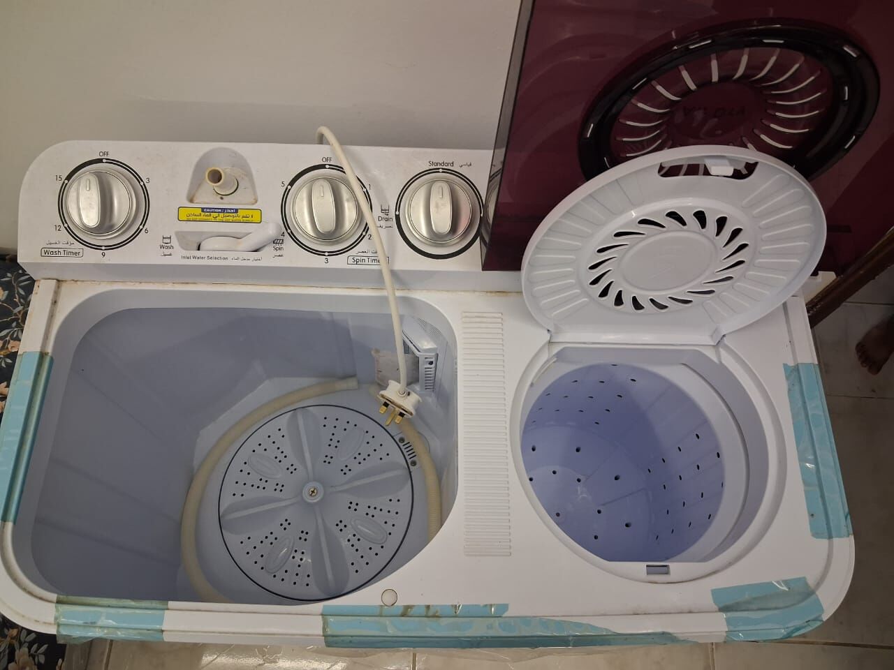Duba, Household Items, SAR 200,  Semi-Automatic Washing Machine
