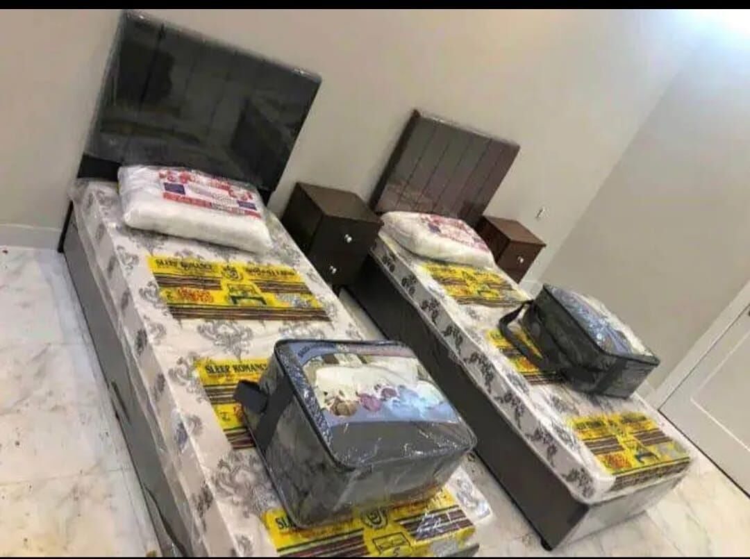 Riyadh, Household Items, SAR 5,  Bedroom Furniture | Riyadh  ✔ Box Bed – All Sizes Available ✔ Wood Bed – All Sizes