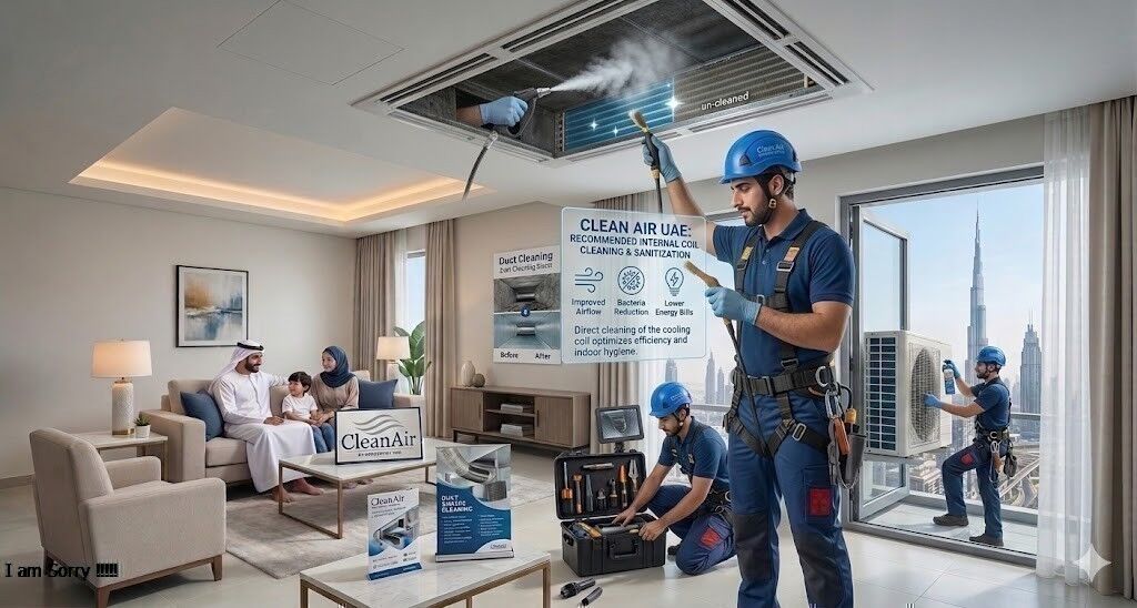 Dubai, Air Conditioning, Expert AC Cleaning Service In Dubai For Better Air Quality