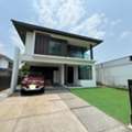 THB 50000,  66 Sq. Feet,  HR 10285 2-story Detached House For Rent, Corner House, Manthana Village, On Nut,