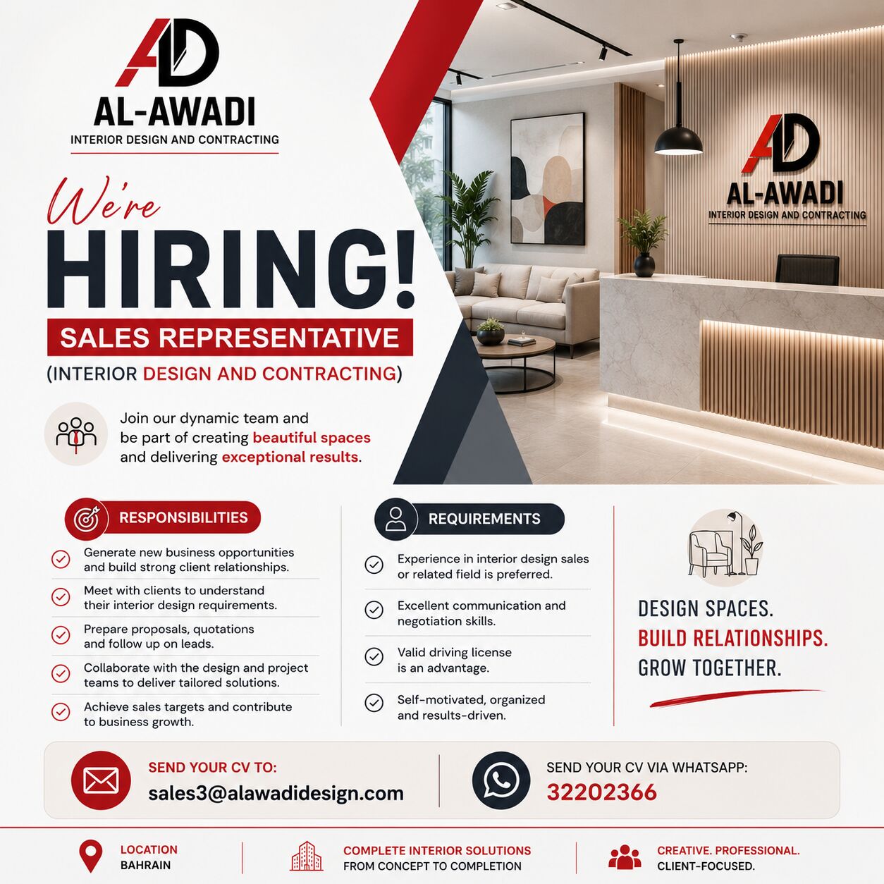 Manama, Jobs, We