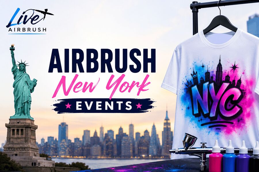 New York, Event Planning, Professional Airbrush Artists For New York Events