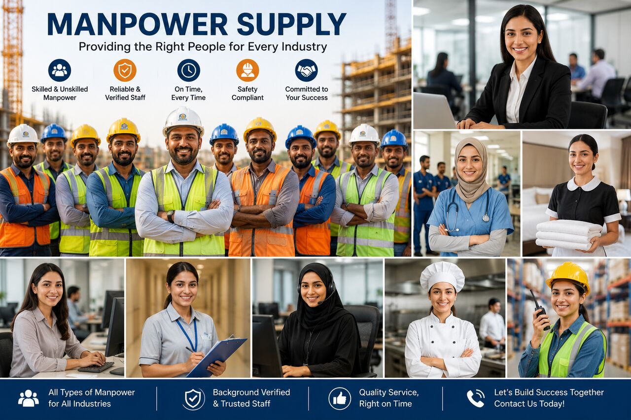 Riyadh, Manpower, خدمات توفير القوى العاملة الموثوقة في الم