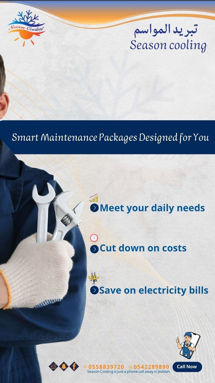 Jeddah, Air Conditioning, AC Maintenance Offer &ndash; Up To 35% Discount In Jeddah | Season Cooling