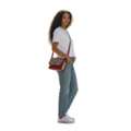 USD 16,  Leather Crossbody Bag | Elegant Willow Textured Leather