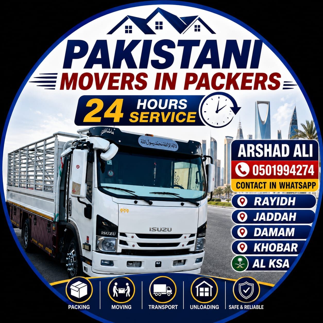 Riyadh, Legal, Pakistani PAKING & Movers Pickers