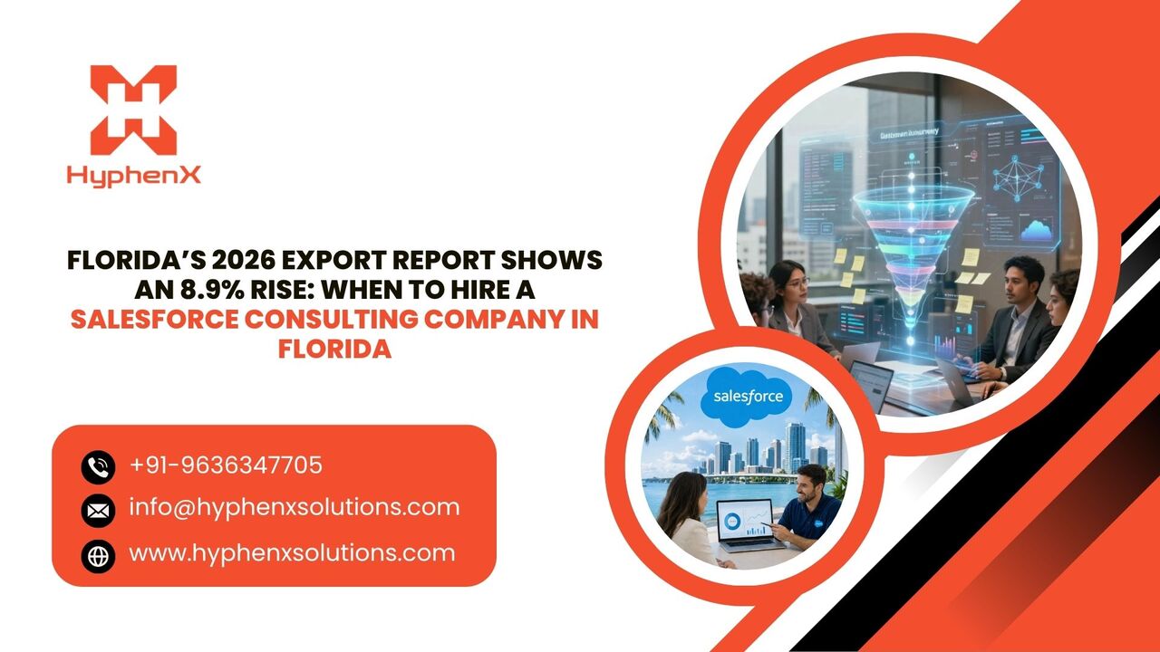 New York, Software Development, Florida&rsquo;s 2026 Export Report Shows An 8.9% Rise: When To Hire A Salesforce Consulting