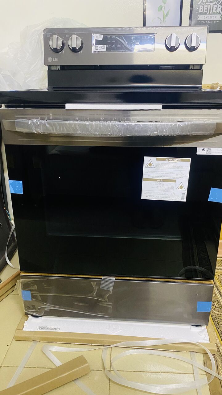 Riyadh, Appliances, SAR 2500,  LG Electric Range - New Product With Completely Unboxed