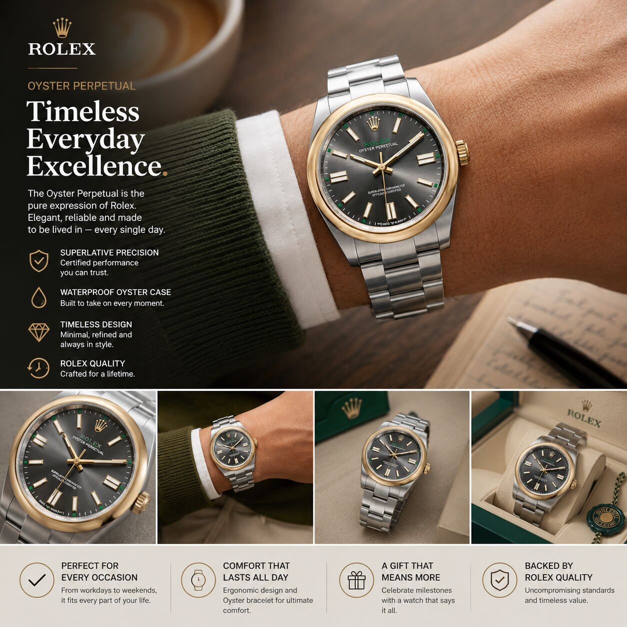 New Delhi, Watches, INR 1424000,  How Rolex Watches Have Evolved While Staying True To Their Heritage