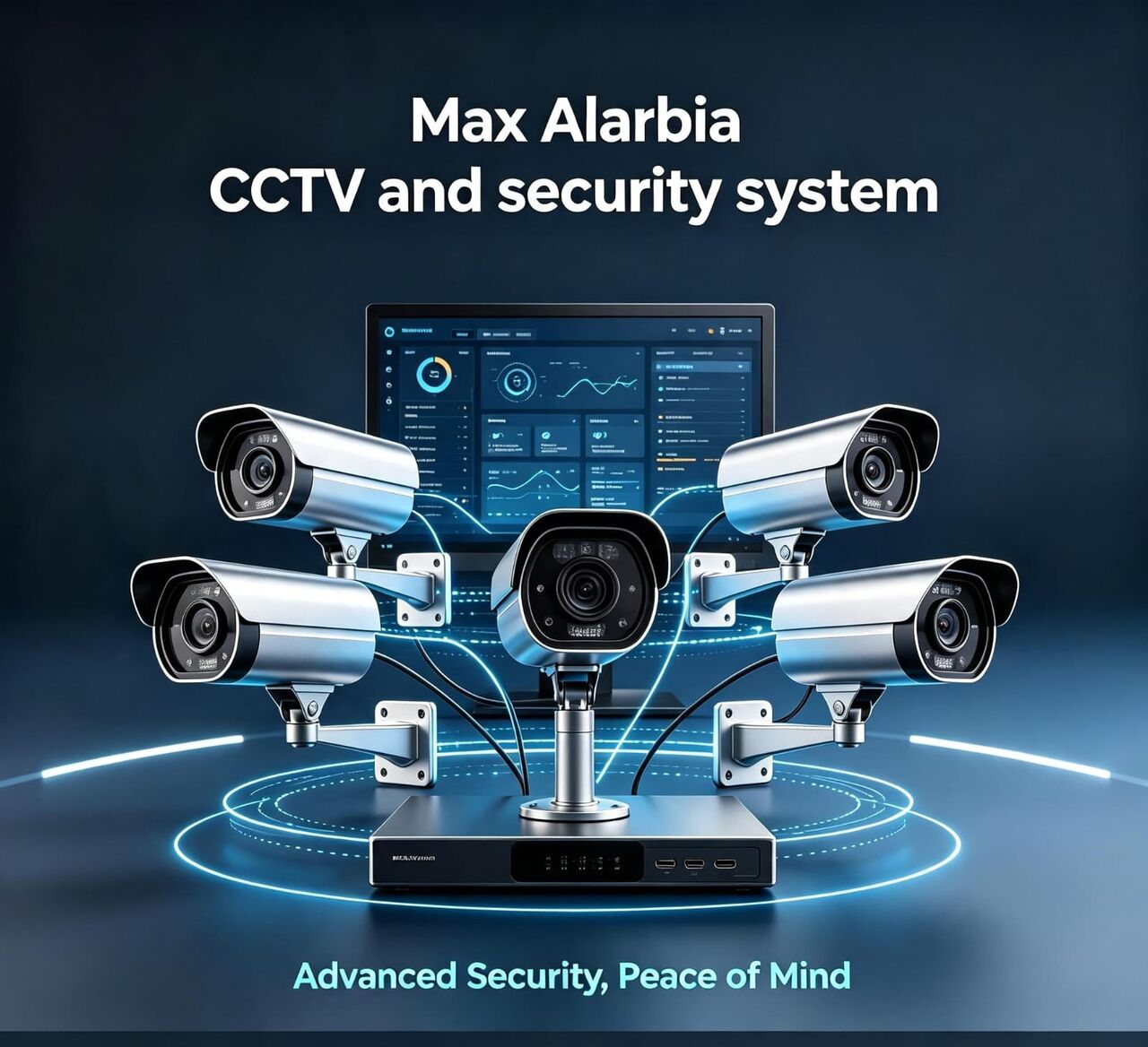Abraq Ul Raghama, Security, Max Alarbia:Smart Cameras For Smart BusinessesSecure Your Home & Business With Professiona